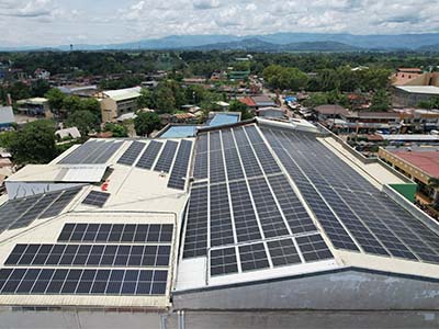 Επιτυχής εγκατάσταση ηλιακού φωτός 250 kW στον τελευταίο όροφο στις Φιλιππίνες